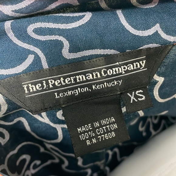 J. Peterman Company Dragon Kimono Dress XS - Picture 8 of 9